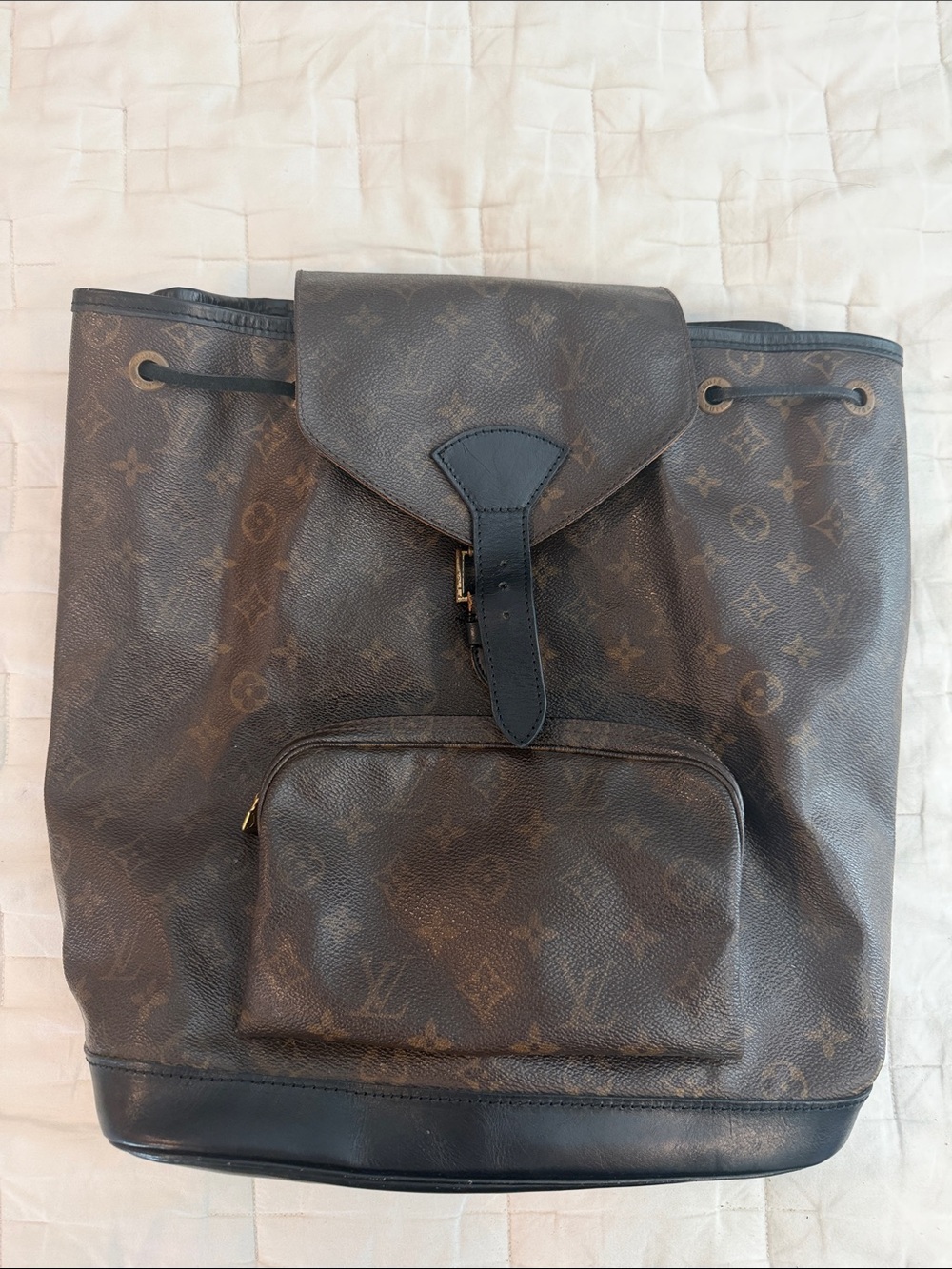 Authentic Louis Vuitton Montsouris GM Backpack GM